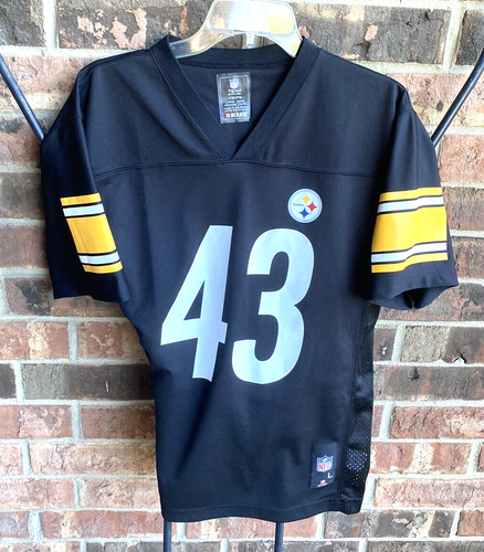 NFL Pittsburgh Steelers Troy Polamalu NFL Team Players Jersey Youth L 14-16 - Picture 2 of 13