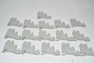 Lot of 14 NEW Allen Bradley 1492-WTS3 6 DIN Rail Sensor Terminal Block