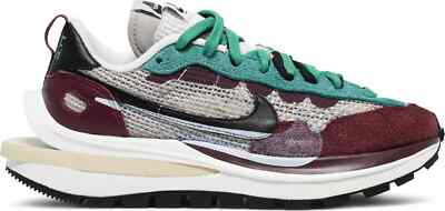 sacai × Nike Vapor Waffle String Red Green DD3035-200 Men's Size