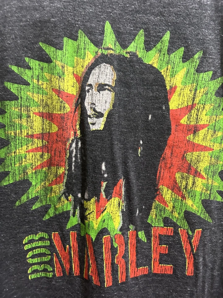 Футболка для взрослых Bob Marley Zion Rootswear Key West-Hardrock 2015 XXL темно-серая - Изображение 2 из 4