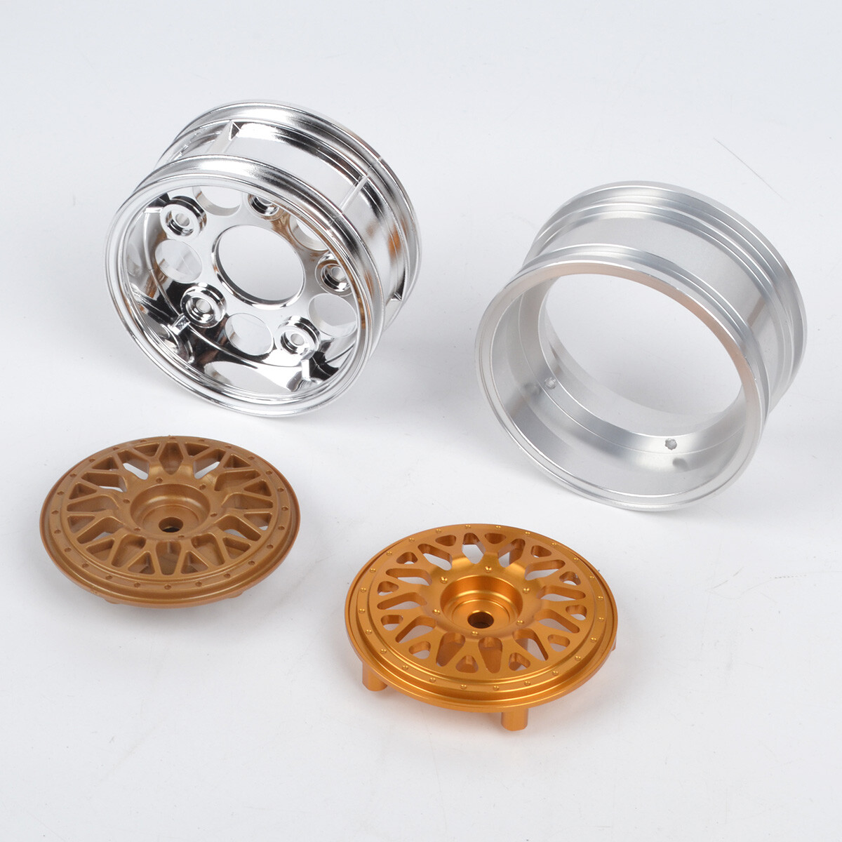 Aluminum Wheels Rim (F/R) for Tamiya 1/10 Porsche 934 Coupe
