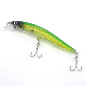 tackle fishing hooks crankbaits baits 1pc freshwater minnow tool lures steel vivid dororo fishhooks