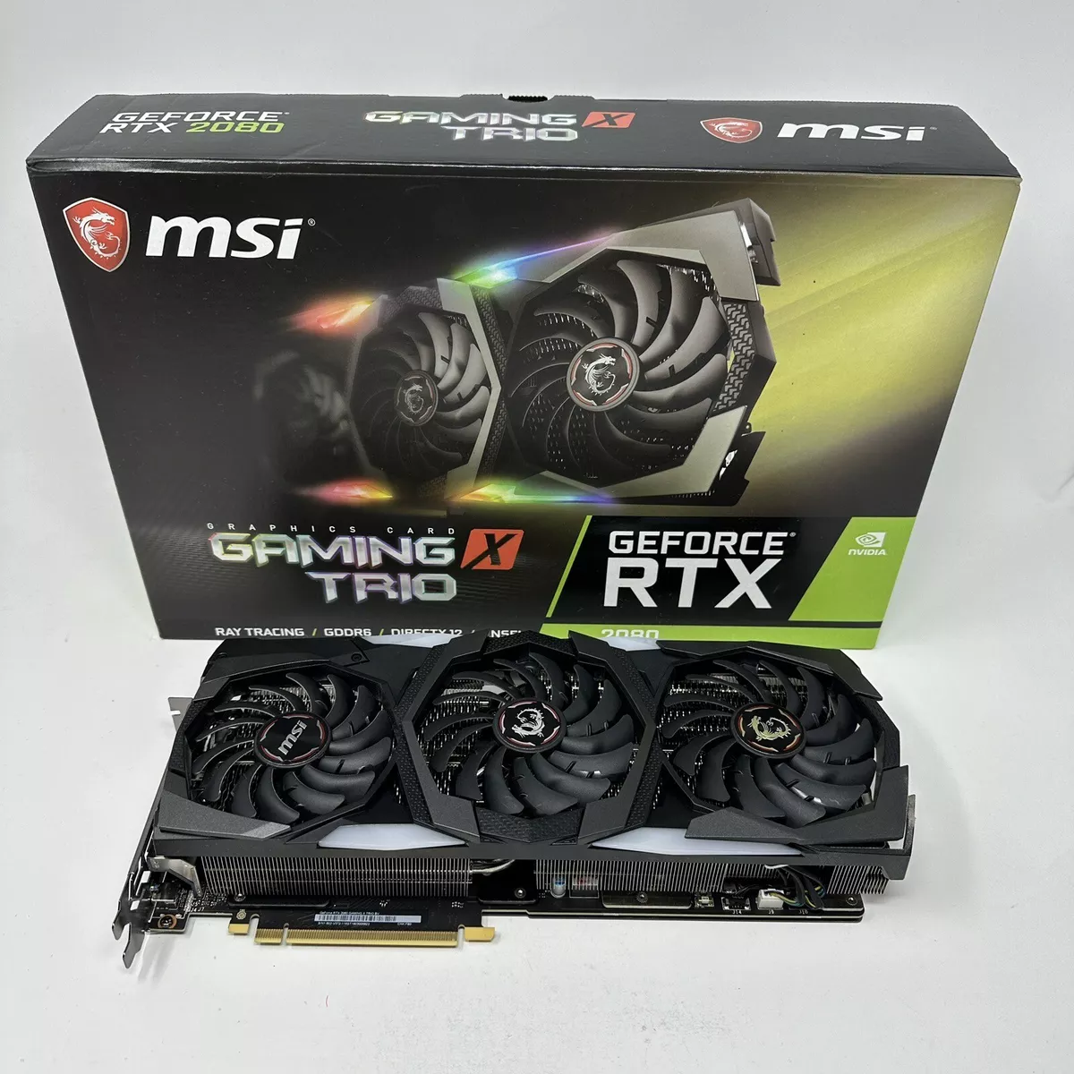 MSI NVIDIA GeForce RTX 2080 SUPER GAMING X TRIO 8GB GDDR6 Graphics Card