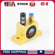 GT-8 Industrial Pneumatic Turbine Vibrators with Silencer and Connector US Stock