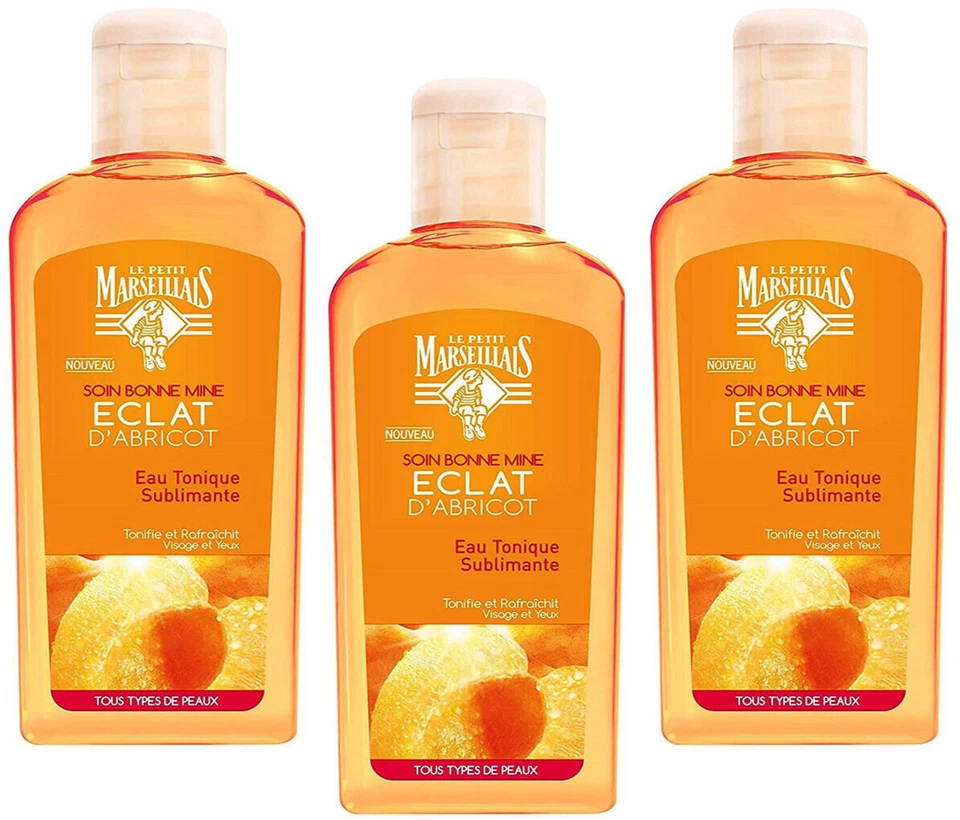 3x Le Petit Marseillais Gesichtswasser, 200 ml NEU