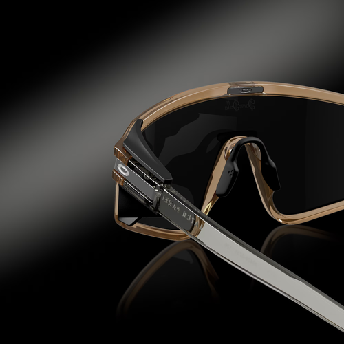 Oakley LATCH PANEL D LILLARD Sunglasses OO9404-0735 Sepia Frame W/ PRIZM Black - Picture 4 of 5