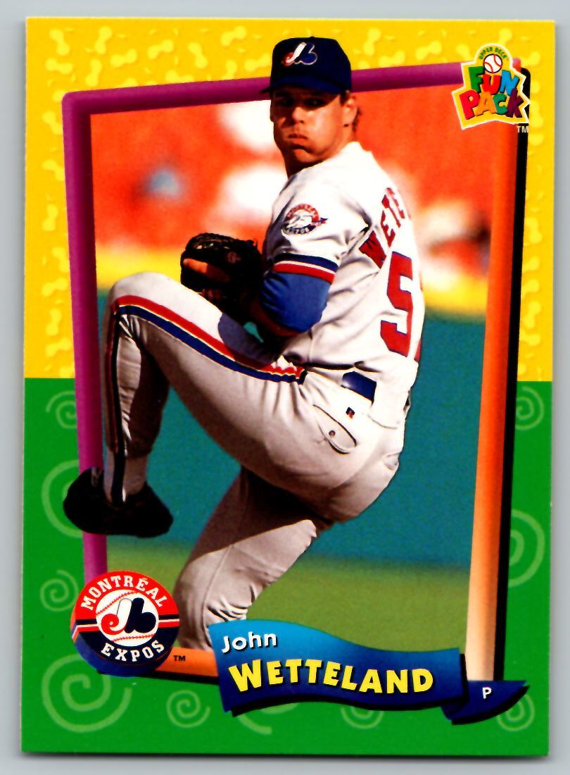 1994 Upper Deck Fun Pack #57 John Wetteland Montreal Expos