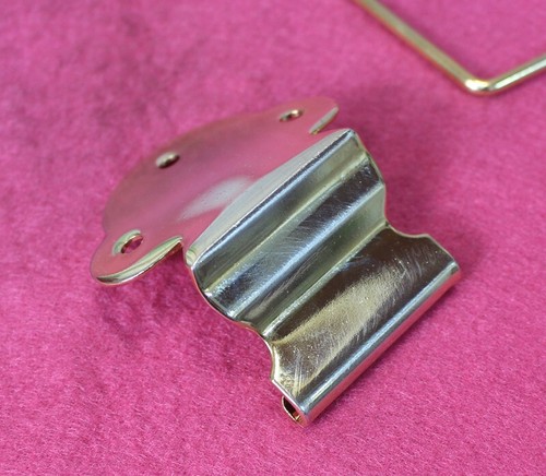 Aged Diamond Short Tailpiece For Gibson ES-335 - Gold - Picture 5 of 6