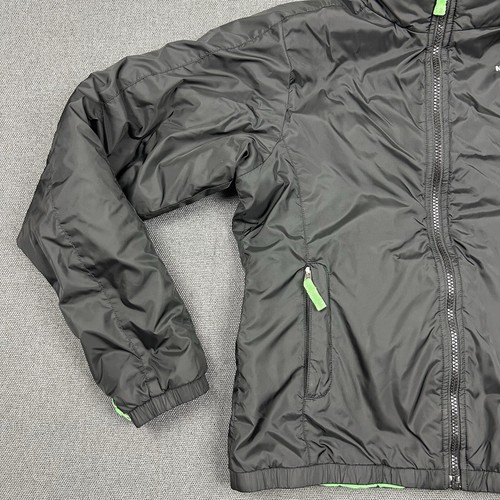 The North Face Jacket Womens Small Petite Black Full Zip Wind Breaker Puff - Picture 2 of 9