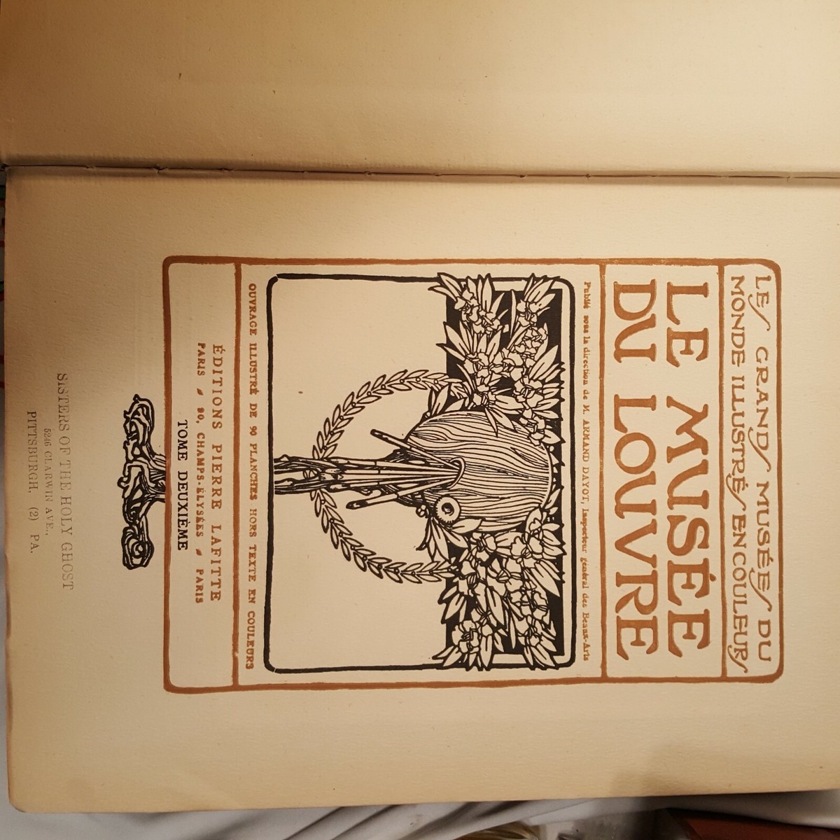 書 FRENCH PAINTINGS IN THE LOUVRE 1980s “Paintings in the Louvre” Hardcover Book | Chairish