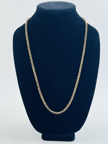 COLLANA vintage MONET TONO ORO Rolo catena rotonda doppia maglia CLASSY! Singolo raro - Foto 2 di 11