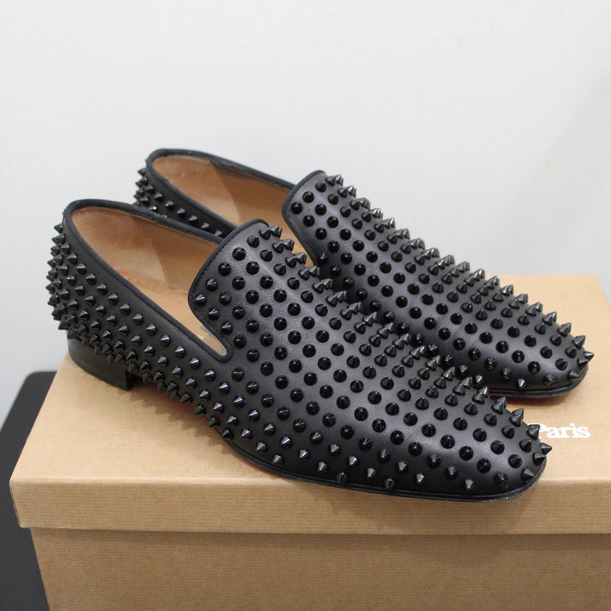 Christian Louboutin Dandelion Spikes Loafers