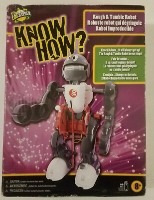Edu Science Know How? Rough & Tumble Robot Building Action Kit 2013 New In Box 