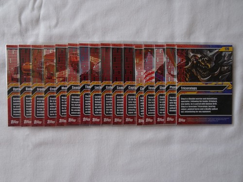 2014 Topps UK Transformers Official Collector Cards - Foil Set (16/20) - Picture 2 of 6