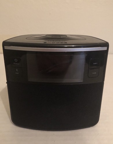Sylvania Bluetooth Clock Radio w/ Auto-Set Dual Alarm Clock USB Charging Tested - Picture 2 of 9