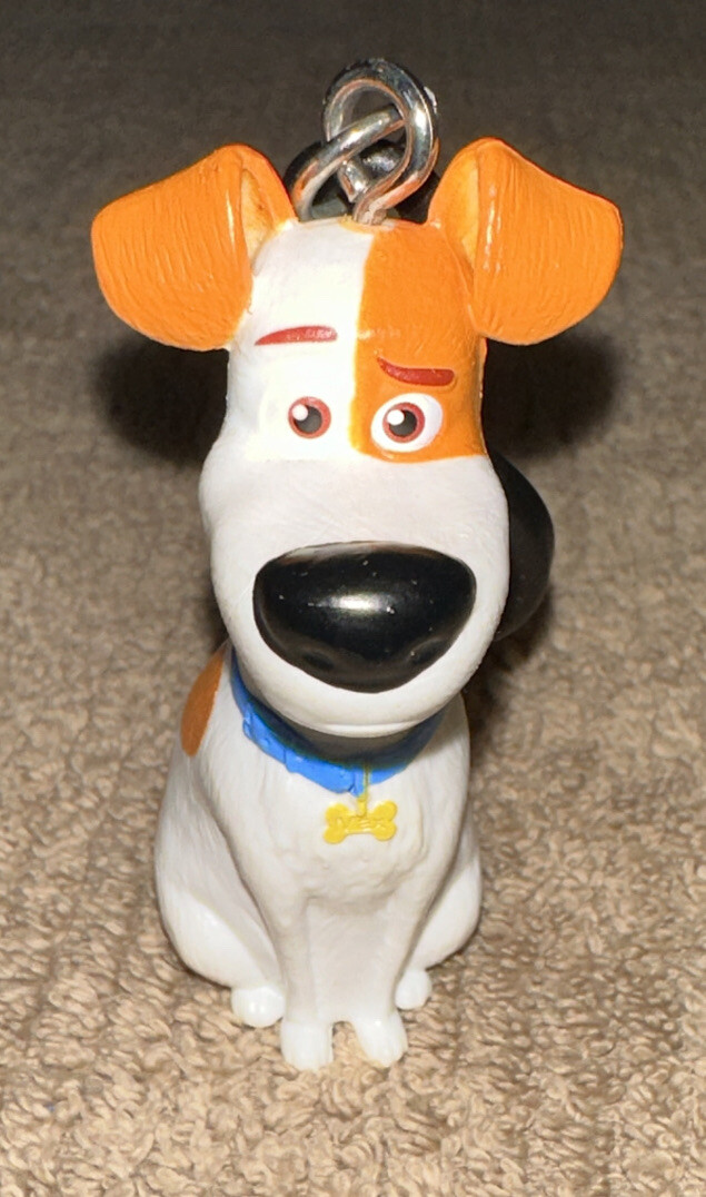 The Secret Life of Pets Max Dog Universal Studios Figure Key Chain