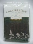 Charter Club Green Standard Pillow Shams