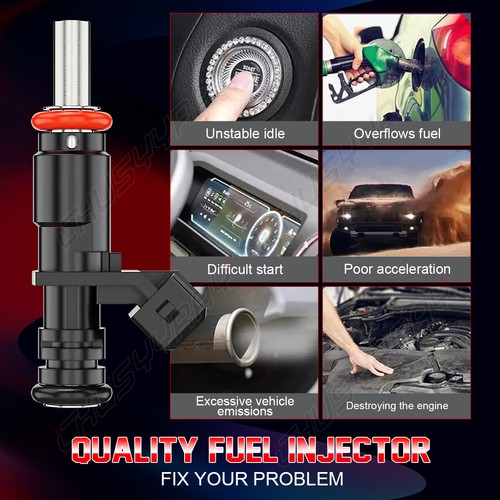 6X NEW Upgrade 7531634 Fuel Injector for 2006 2007 BMW 525i 2.5L 3.0L - Picture 9 of 10