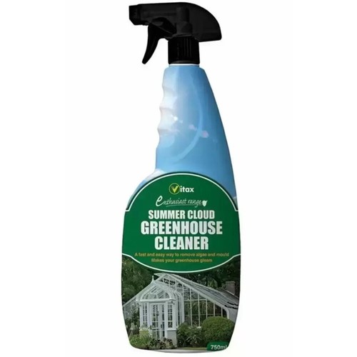 Vitax Summer Cloud Greenhouse Cleaner Algae Mould Remover Spray 750ml - Picture 5 of 6