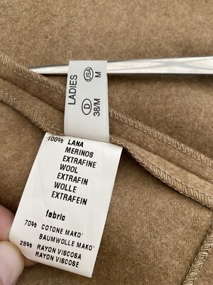 Vintage Fabiana Filippi Italy Sz 44/M 100% Wool Jacket SOFT
