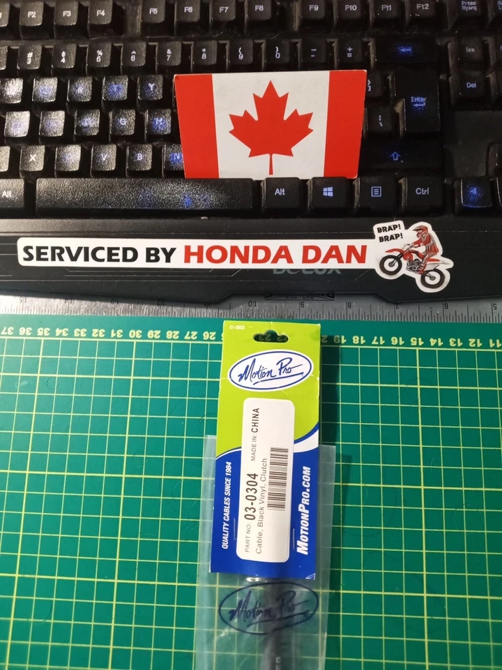 Cable de embrague Kawasaki KX250 Motion Pro 03-0304 compatible con 1999-2004 250cc Foto 2 de 4