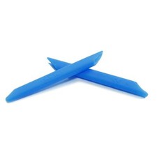 New Walleva Blue Earsocks For Oakley Radarlock Sunglasses