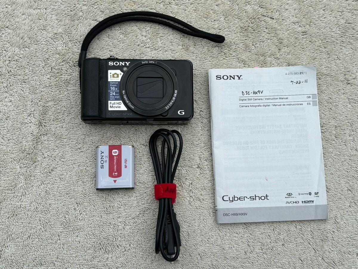 Sony Cyber-shot DSC-HX9V 16.2MP Digital Camera Read Listing Sony Cyber-shot DSC-HX9V 16.2MP Digital Camera Read Listing
