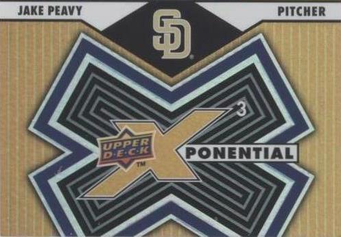 2009 Upper Deck X - Jake Peavy #X3-JP - 1 of 1