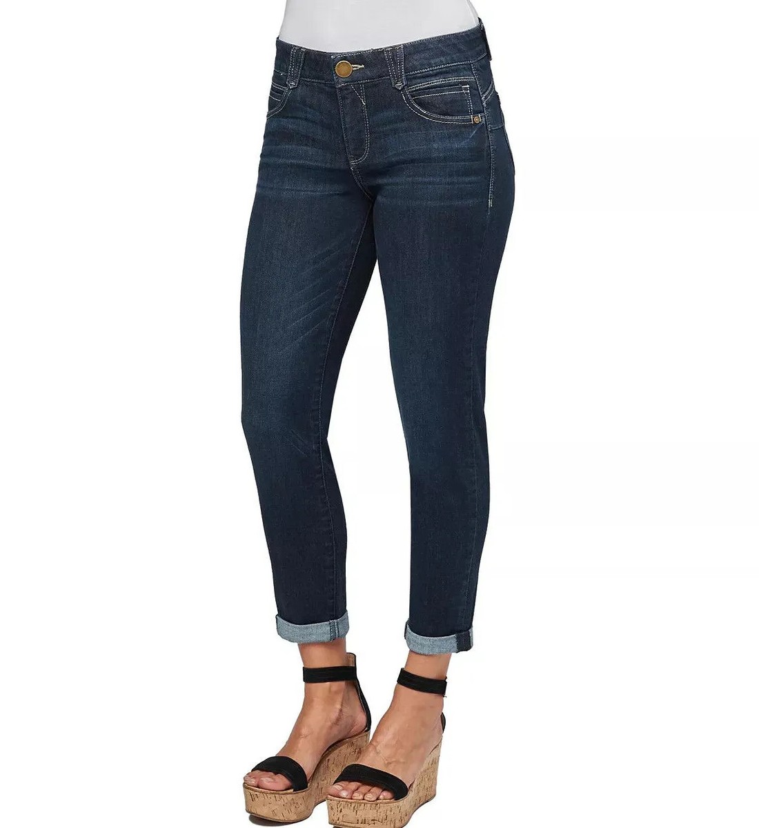 DEMOCRACY Jeans Freedom Ankle skimmer Ab Technology Mold Hold