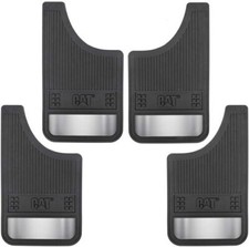 4pcs Rubber Mud Flaps Splash Guards Mudguards Front Rear Racing Rally Universal