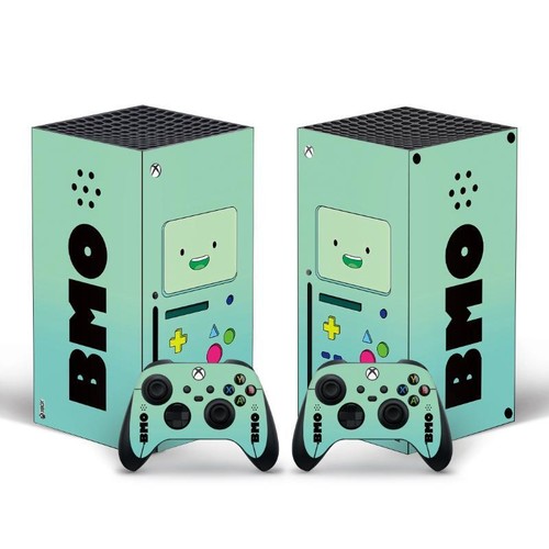 Wrap Vinyl Premium Black & White Skin Stickers Xbox Series X for Console Decal - Foto 2 di 17