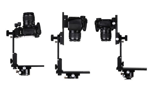 720° DSLR SLR Panoramic Tripod Head Gimbal Bracket Set + Suitcase - Picture 4 of 11