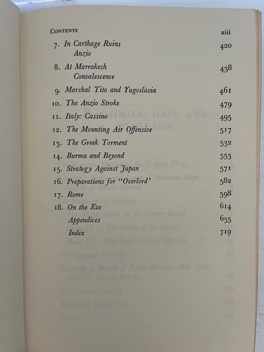 Closing the Ring & The Grand Alliance Hardcover Winston S. Churchill 1950 1951 - Picture 11 of 22