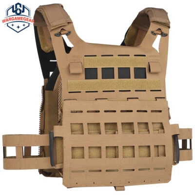 WARGAMEGEAR Tactical SPC Lightweight Vest Molle Modular Plate Carrier Airsoft Quick Release