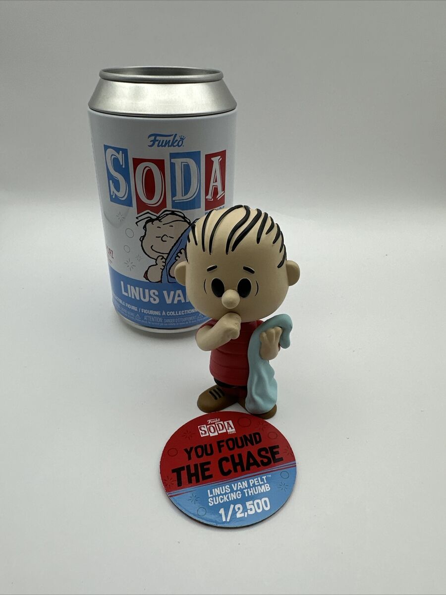 Funko Vinyl Soda: Peanuts - Linus Van Pelt (Chase) - Funko Funko Vinyl Soda: Peanuts - Linus Van Pelt (Chase) - Funko