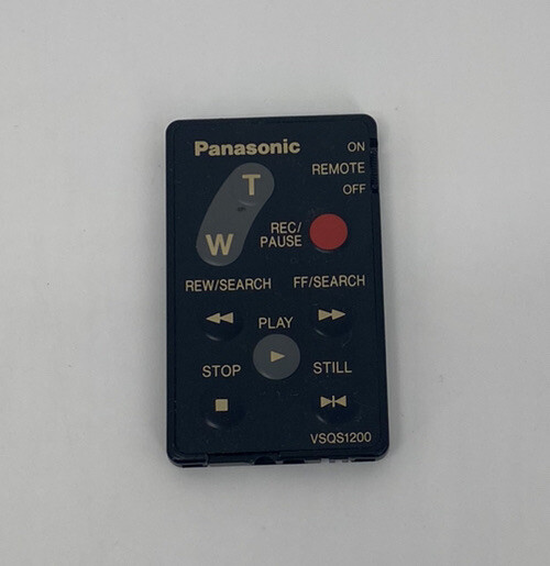 Panasonic Camcorder Remote Control Model VSQS1200 for sale online eBay