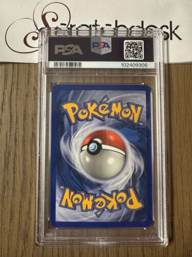 PSA 7 - Pokemon CATERPIE 69/110 Holograma Inverso - COLECCIÓN LEGENDARIA - Fuegos artificiales - Imagen 2 de 2