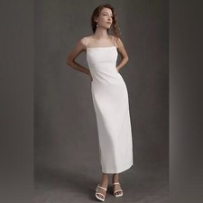 NWT BHLDN Gavin Dress in Ivory from Anthropologie Size 16