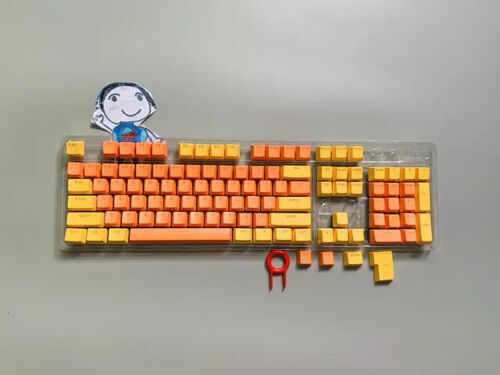 104pcs Mechanical Keyboard Keycaps Set Backlit Two-Color Replacement ABS Key Cap - Picture 28 of 41