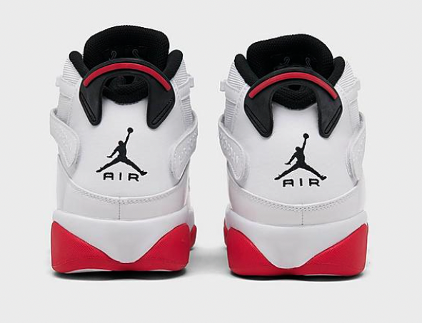 NEW Jordan 6 Rings Men's Size 11 White/University Red-Black NEW Jordan 6 Rings Men's Size 11 White/University Red-Black