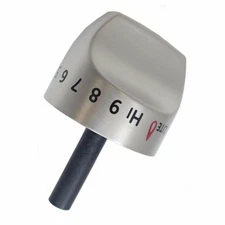 Burner Control Knob for GE CGS990SET4SS CGS985SET1SS CGS990SET1SS CGS985SET4SS