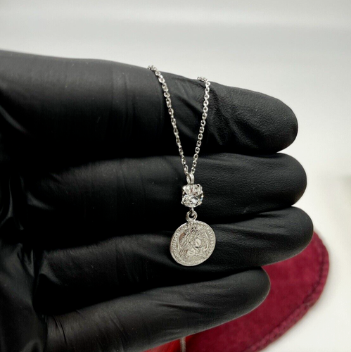 Collana donna a tema festa di laurea corona alloro firmata argento 925 puntoluce - Foto 3 di 17