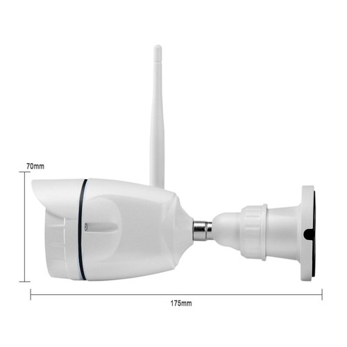 Wireless IP Camera 1080P WIFI Onvif Outdoor Security Network P2P IR Night Camhi - Picture 2 of 8