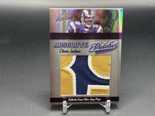 2007 Playoff Absolute Steven Jackson Absolute Patches Jumbo Patch /25 Rams