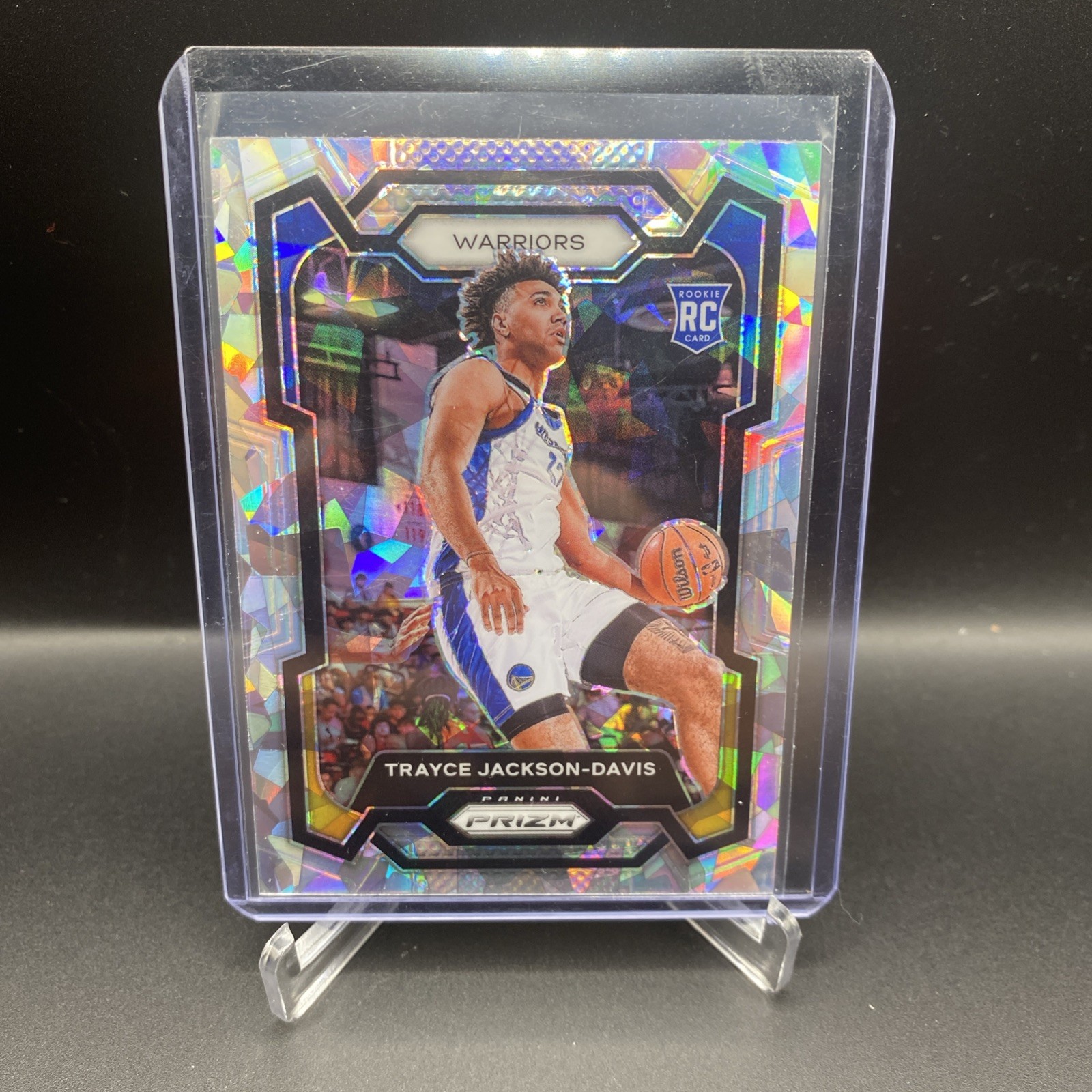2023-24 Panini Prizm - Trayce Jackson-Davis #148 Ice Prizm (RC)