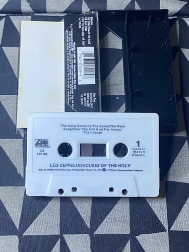Led Zeppelin: Houses of the Holy (Cassette, 1973, CS-19130) Tape Tested - Picture 2 of 6