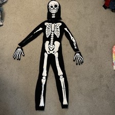Halloween Skeleton Costume Kids L