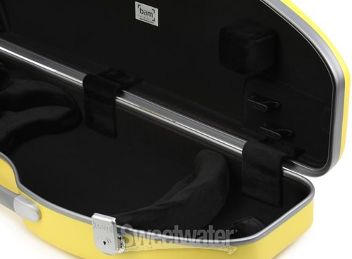 BAM BonBon Hightech Violin Case - Yellow - Picture 10 of 11