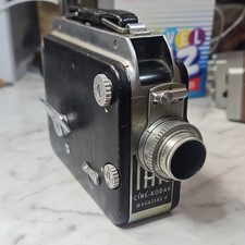 Kodak Cine-Kodak Magazine 8 Non Reflex Standard 8 mm Movie Camera Black