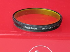 Leica 2 yellow filter Telyt 200mm, 20cm, US SELLER "LQQK"